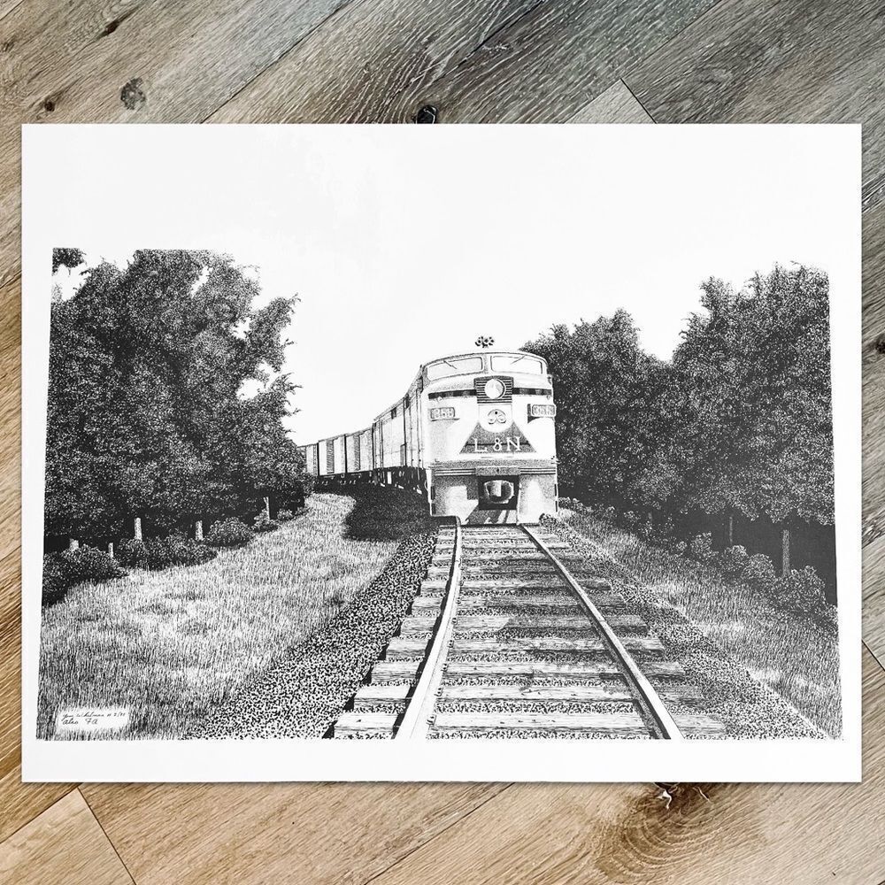 Louisville & Nashville Railroad 356 Train Prints
